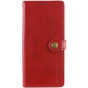 Шкіряний чохол-книжка GETMAN Gallant (PU) для Motorola Moto G57 / G57 Power Червоний