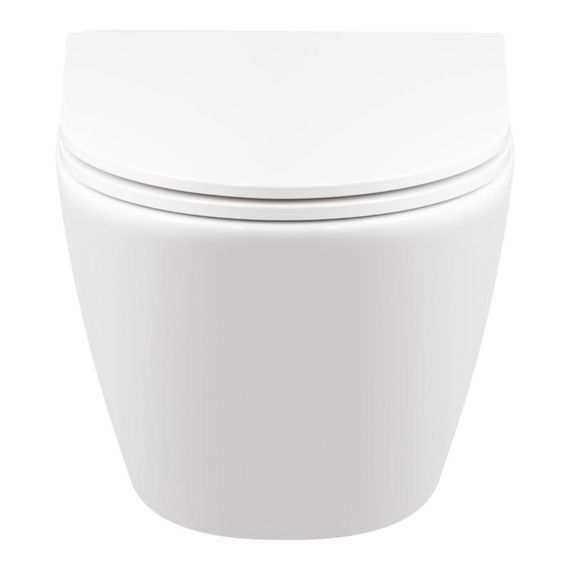Унітаз підвісний Qtap Robin New безободковий з сидінням Soft-close QT1333046ENRW | Зображення 7