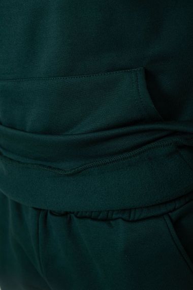 Спортивный костюм мужской на флисе, цвет темно-зеленый, 238R57046 | Зображення 5