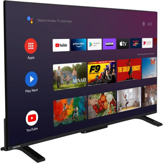 TV 50 Toshiba 50UA2363DG 4K UHD/LED/T2/Android 11/2 x 10W/Dolby Digital/HDMI/Wi-Fi/VESA 200 x 200 M4 | Зображення 2
