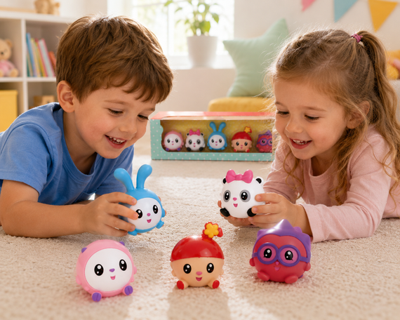 Набор фигурок Малышарики / Набор игрушек для детей / Игровой набор фигурок 5шт | Зображення 1