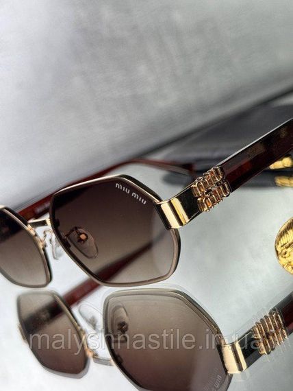 Женские Очки Miu brown 4 ДЛ7238 | Зображення 1