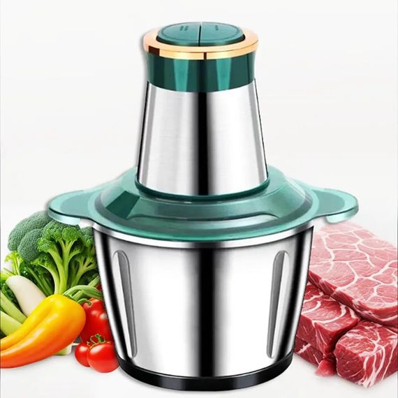 Блендер для кухни Hoffmans HM-8822 2L 1800W • Универсальный электрический измельчитель для смузи супов и соусов | Зображення 1