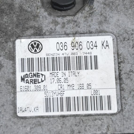 Блок керування двигуном 1.4 Volkswagen polo  Комп'ютер мотора фольксваген поло  036906034KA | Зображення 1