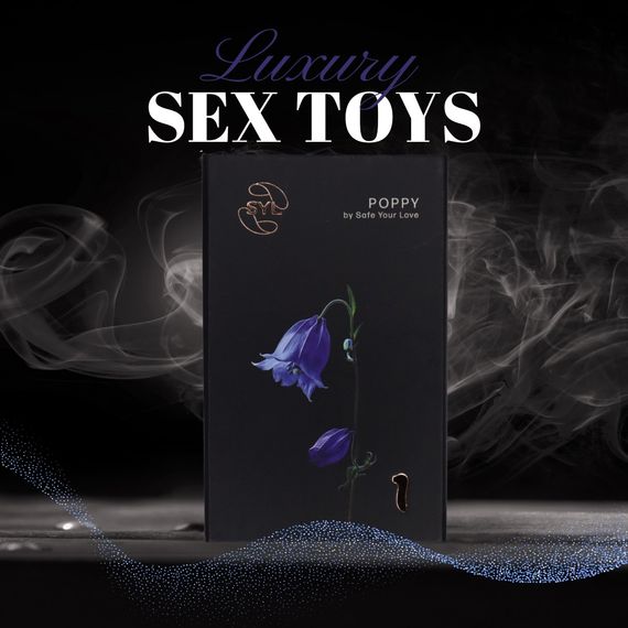 Вакуумний стимулятор SYL POPPY – твій секретний ключ до насолоди!, BLUE, BLUE | Зображення 1