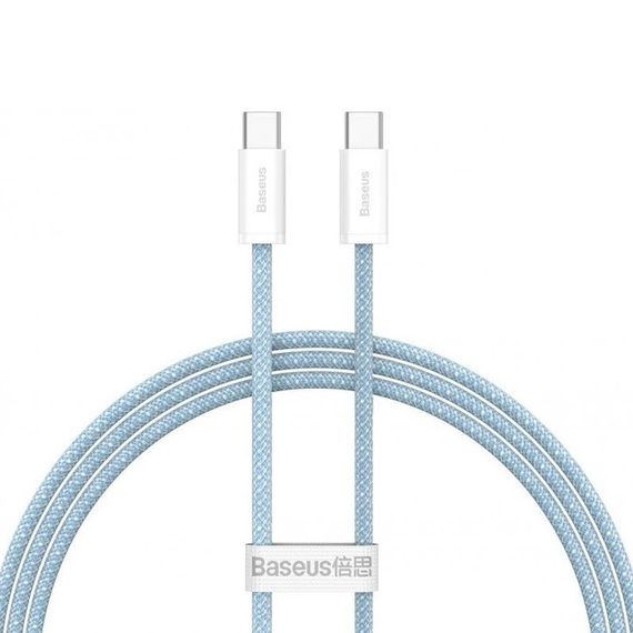 Дата кабель Baseus Dynamic Series Type-C to Type-C 100W (2m) (CALD00030) Blue