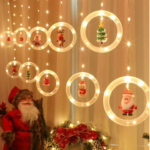 Xmas штора з кільцями та фігурами 3м*70см Біла XPRO (47705-8181_322) | Зображення 2