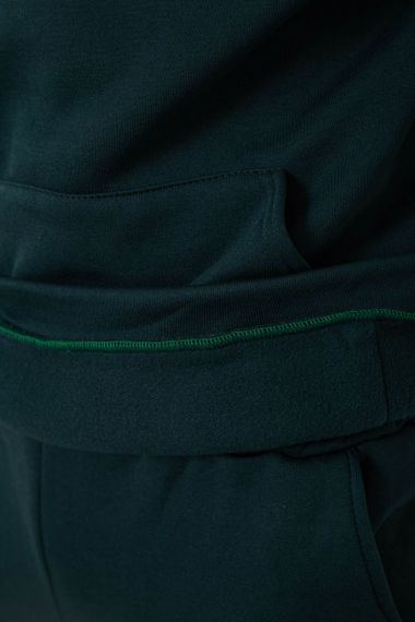 Спортивный костюм мужской на флисе, цвет зеленый, 238R58573 | Зображення 5