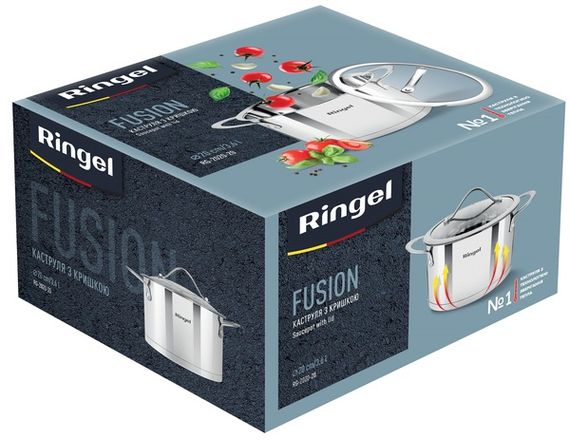 Кастрюля RINGEL Fusion 20 см 3.6л | Зображення 6