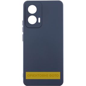 Чохол Silicone Cover Lakshmi Full Camera (AAA) для Xiaomi Poco M7 Pro 5G Темно-синій / Midnight blue