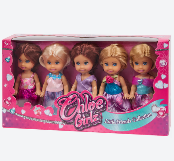Набір ляльок Chloe Girlz 5 шт | Зображення 2