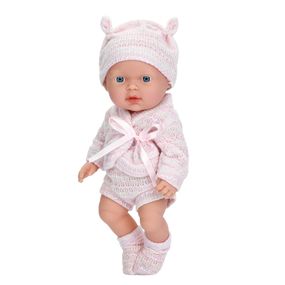 Интерактивная игрушка Пупс 225-B-E(Pink-1) со звуком, высота 26 см