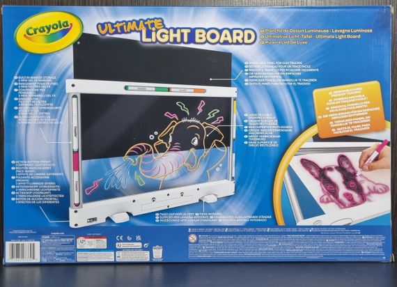 Crayola Ultimate Light Board. Светящаяся доска для рисования. Детский графический планшет с подсветкой Крайола | Зображення 5