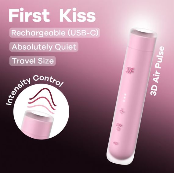 Кліторальний стимулятор - Satisfyer First Kiss