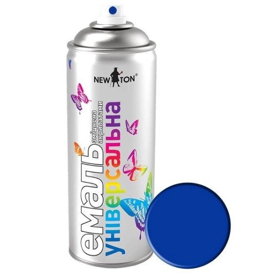 Емаль універсальна 150мл 5002 синій аерозоль NEW TON