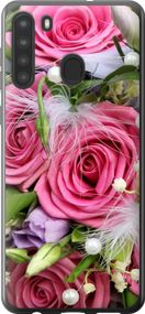 Чехол на Samsung Galaxy A21 Нежность "2916u-1841-17620"