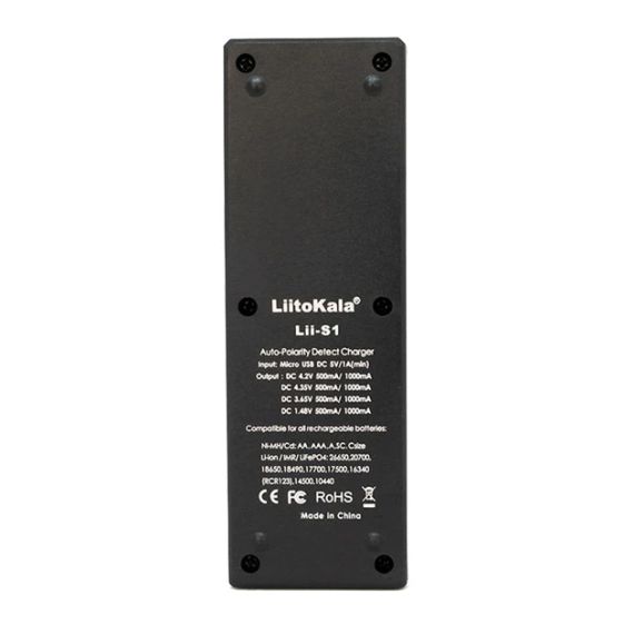 Универсальное зарядное устройство LiitoKala  Lii-S1 | Зображення 1