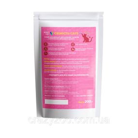 Сухий дезодорант для котячих туалетів West Vet Свіжість Cats з ароматом квіткового букета 200 г 6854