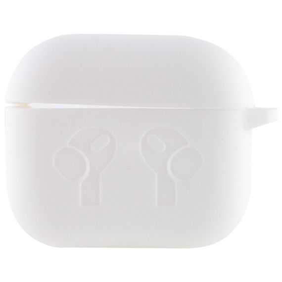 Силіконовий футляр для навушників AirPods 3 Білий / White | Зображення 1
