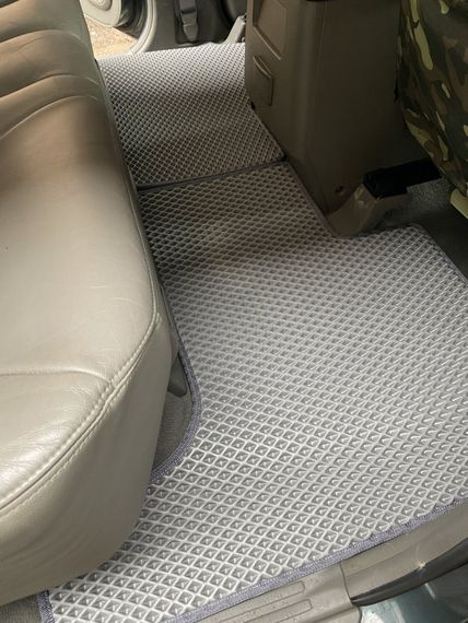 Килимки EVA (сірі) Довгий, 4 штуки (передні та задні) для Nissan Patrol Y61 1997-2011 рр | Зображення 9