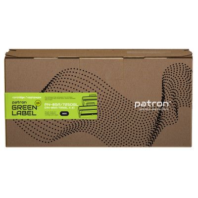 Картридж Patron HP LJ CE285A/CANON 725 GREEN Label (DUAL PACK) (PN-85A/725DGL) | Зображення 1
