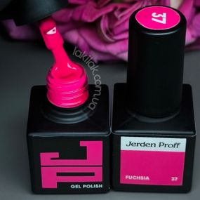 Гель-лак Jerden Proff №37 (фуксія) 5 мл