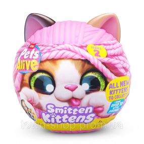 Интерактивный игровой набор-сюрприз Игривые котята Pets & Robo Alive S2 9568, 10 разных звуков