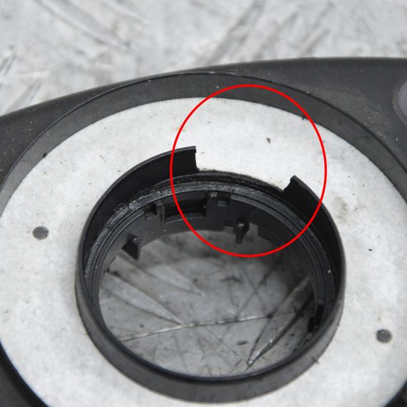 Шлейф Airbag Volkswagen Passat B5 Golf IV кільце подушки безпеки Фольксваген Гольф 4 Пассат Б5 1J0959654AP | Зображення 2