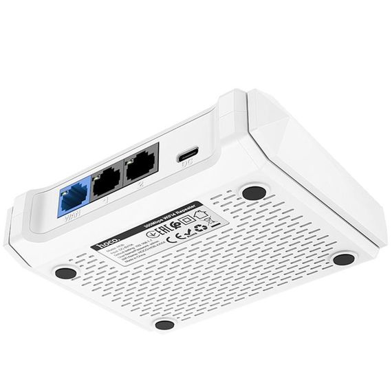 Маршрутизатор (роутер) Hoco HI36 WiFi4 600Mbs White | Зображення 5