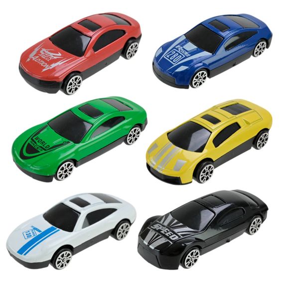 Дитячий трейлер з машинками PS006-1, 6 машинок | Зображення 4