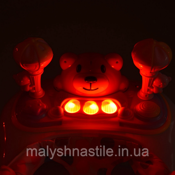 Ходунки детские Bambi M 3656A-S-2 с музыкой и светом | Зображення 4