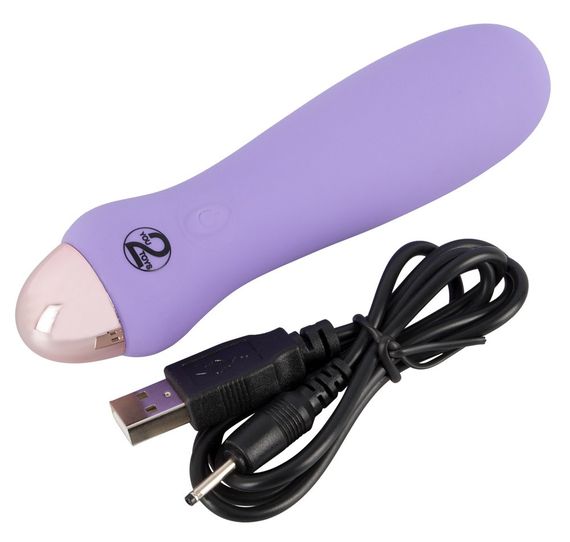 Фіолетовий міні-вібратор Cuties Mini Vibrator з 7 різними вібраційними режимами Sex Aura | Зображення 3