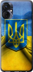 Чехол на Tecno Spark 9 Pro Флаг и герб Украины 1 "375u-2832-17620"