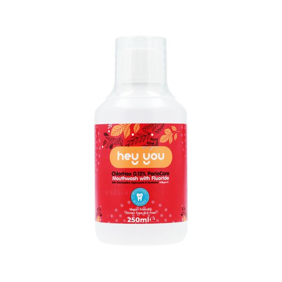 Антисептичний ополіскувач з хлоргексидином Hey You ChlorHex 0.12% PerioCare Mouthwash, 250 мл