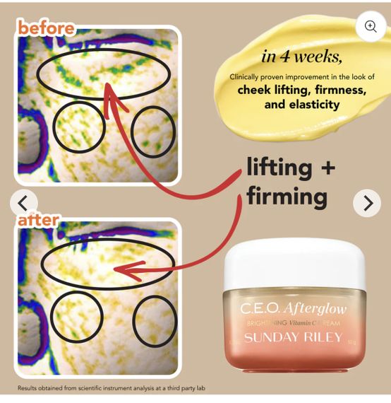 Крем для обличчя Sunday Riley C.E.O. Afterglow Brightening Vvitamin C gel cream, 15 мл | Зображення 2
