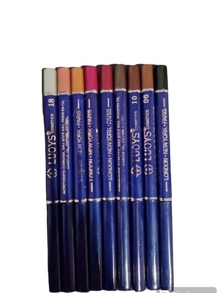 Олівець для губ и очей LUOYS Cosmetics (упаковка 9 штук. Різні кольори)