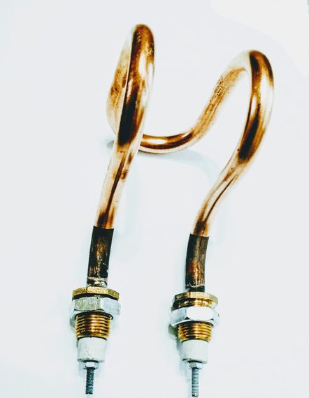 Мідний тен 1500w D 11 штуцер м 18 для нагріву води | Зображення 2