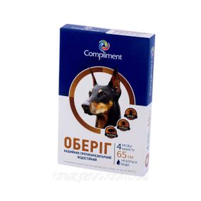 Противопаразитарный ошейник для собак Healthy Pet Оберег коричневый 65 см 203107