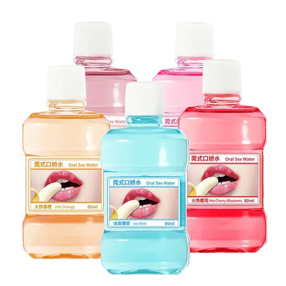 Інтимна рідина для орального сексу COOL&HOT з ароматом м'яти та полуниці 2*80 ml | Зображення 3
