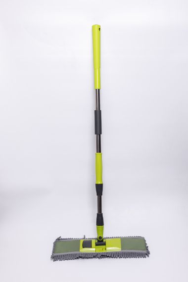 Швабра з телескопічною ручкою та насадкою з мікрофібри для миття підлоги, плитки, ламінату й лінолеуму HP-35015-51 | Зображення 2