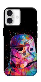 Чохол з картинкою Color astronaut для Apple iPhone 16 Plus