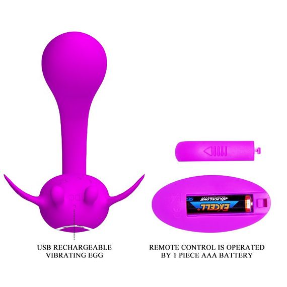 Вібратор для двох WIBRATOR CHIMERA Sex Aura | Зображення 8
