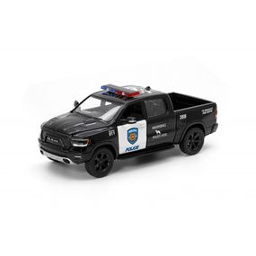 Машинка поліцейська інертна Kinsmart Dodge KT5413WP 12 см