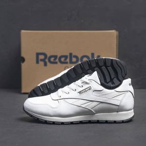 Кросівки демісезонні шкіряні  Reebok білі