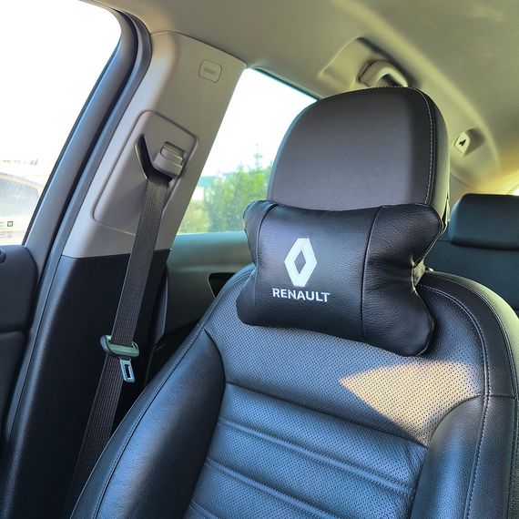 Універсальна подушка на підголівник авто Renault, Декоративна подушка підголівник BH-44 | Зображення 6