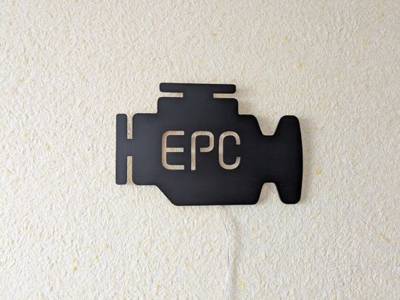 Панно декоративне картина на стіну Check Engine EPC 300х195 acr-p000184