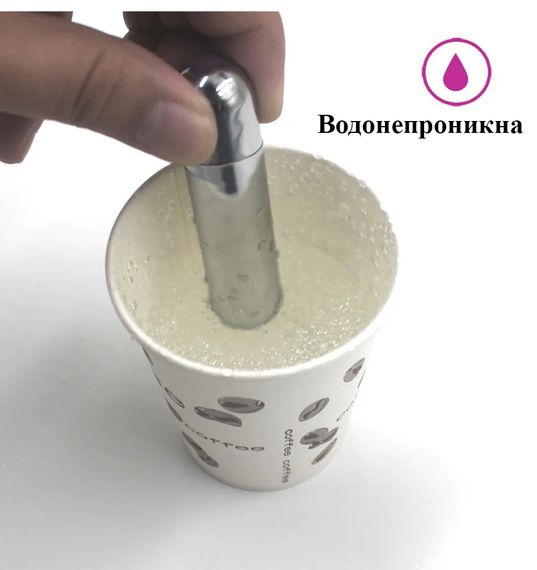Мощный мини вибратор (вибропуля) с аккумулятором, розовый | Зображення 9