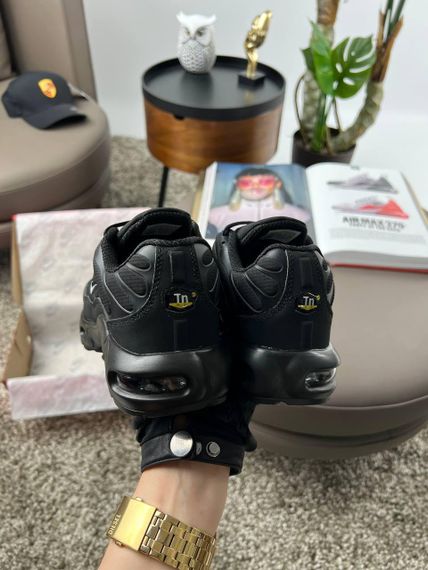 Кросівки Air Max Tn Plus Black White Swoosh весна / літо / осінь В3329 40 25.5 см | Зображення 6