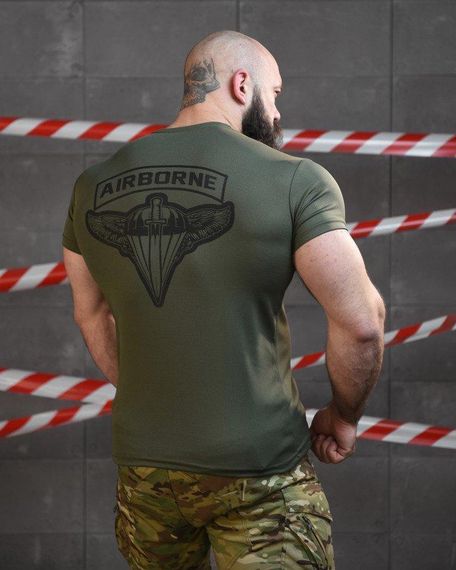 Тактична футболка потоотводящая SABUR АЙР БОРН ОЛИВА ВН1013 | Зображення 2