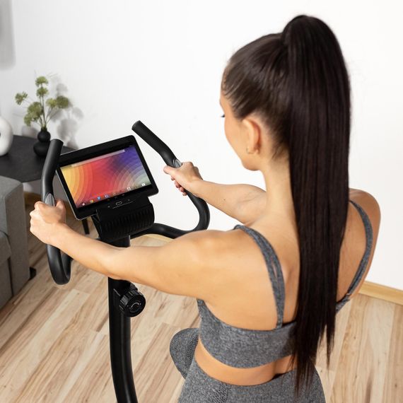 Велотренажер Gymtek XB1500 магнітний золотий | Зображення 4